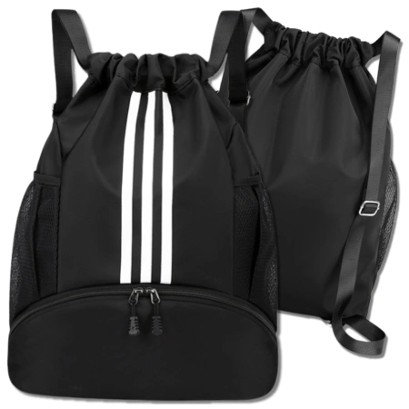 Rucsac sport cu șnur de strângere pentru antrenament la sală, geantă de sală