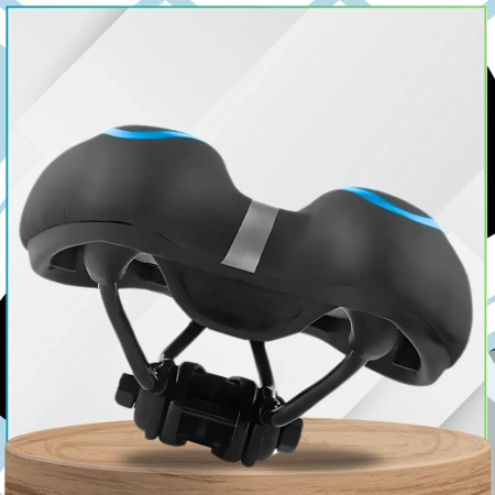 Scaun de șa de bicicletă confortabil, rezistent la apă, flexibil, care absoarbe șocurile