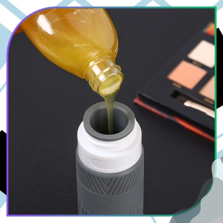 Set de 4 sticle de voiaj reutilizabile de 100 ml