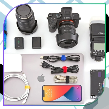 Clemă de cablu cu velcro pentru fixarea firelor, set de 100 bucăți, neagră, 12x150mm