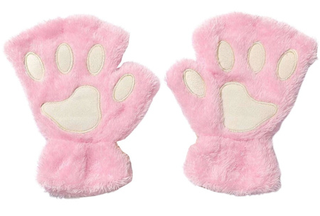 Mănuși de damă, labe de iarnă, mănuși de pluș