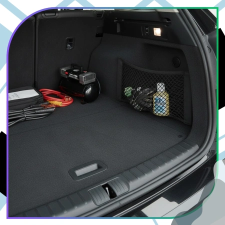 Plasă portbagaj auto 40x25cm cu velcro elastic 2 buc