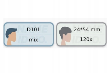 Etichete termice NIIMBOT 24x54mm 120 buc pentru moda D101