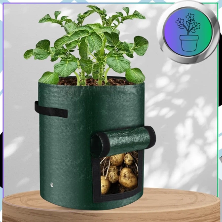 Set 2 pungi pentru plantarea legumelor cartofi 35x35 cm