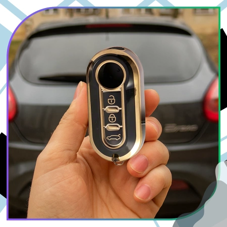 Husă din silicon pentru cheie POKROWIEC Fiat 500 Bravo Iveco Eurocargo
