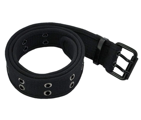 Centura militara, centura tactica cu catarama dubla, neagra