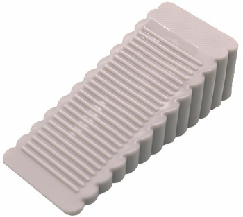 Încuietoare pentru ușă cu pană din plastic, gri