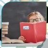 Etichete autocolante colorate pe rola 280 buc pentru copii DIY