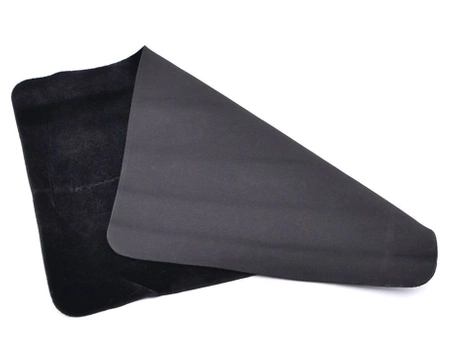 Covoraș de baie absorbant, antiderapant, negru, moale