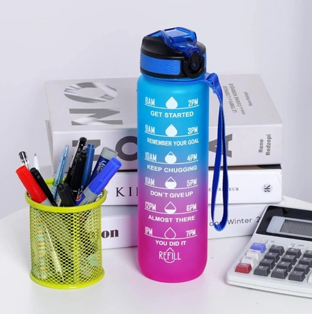 Sticlă 1000ml sport băutură sticlă de apă robust PC plastic