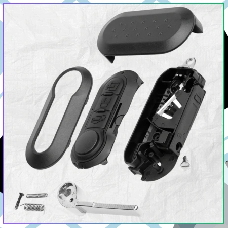 Capac cheie telecomanda 3 butoane Fiat 500 Ducato Panda Bravo Punto