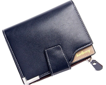 PORTOfel BĂRBAȚI PIELE CU FERMOAR, PIELE NOU