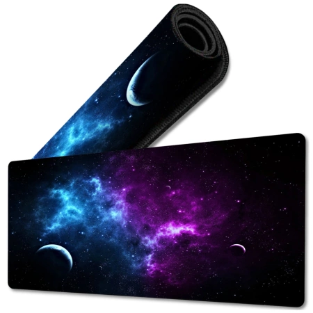 Covoraș de gaming pentru mouse pad Space Desk, 90x40 cm