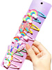 Set de agrafe de par colorate pentru copii, 10 bucati