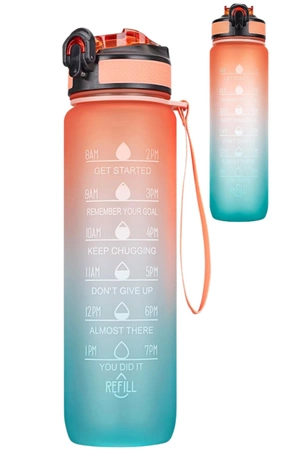 Sticlă 1l PC sport bea sticla de apă robust BPA GRATUIT