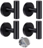 Baie cârlige set 4pcs negru LOFT hol