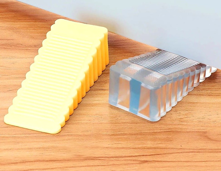 Încuietoare din plastic pentru opritorul ușii Negru