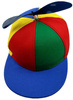 Şapcă de baseball curcubeu cu elice de moara de vânt