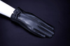 Manusi de dama piele touch, negre, elegante, calduroase