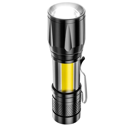 Mini lanternă militară tactică, USB puternic