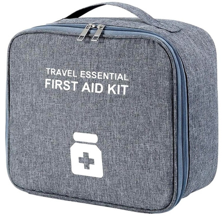Trusa de prim ajutor, geanta cosmetica medicala pentru medicamente, organizator de voiaj