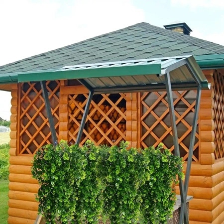 Flori artificiale flori verzi eucalipt agățat decor