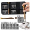 Set de șurubelnițe de precizie 25 în 1, șurubelnițe, biți TORX + carcasă