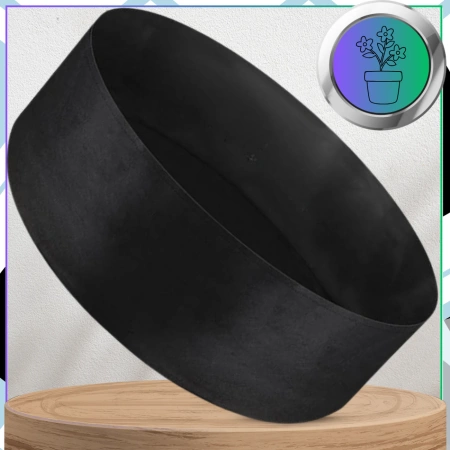 SAC mare de plantare ghiveci rotund 120 x 30 cm