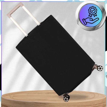 Husa de protectie pentru valiza de voiaj pentru bagaje neagra