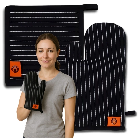 Set mănuși de cuptor și suport pentru oale