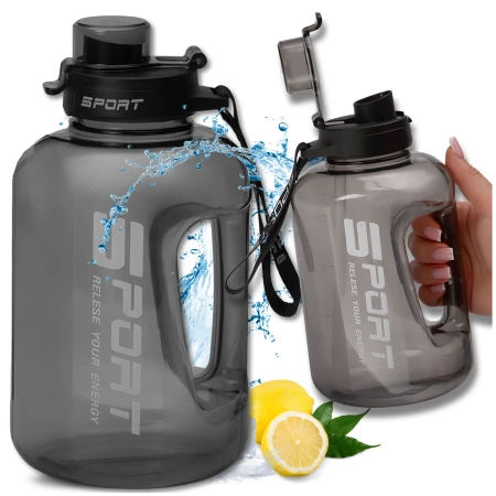 Sticla sport TRESSARI pentru alergat 1700ml BPA FREE pentru apa PC