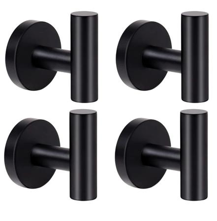 Baie cârlige set 4pcs negru LOFT hol