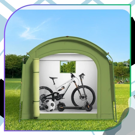 Husă de protecție impermeabilă pentru cort de bicicletă 220x150 cm