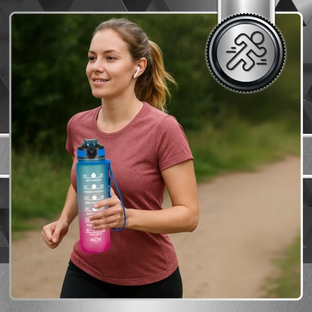 Sticla sport TRESSARI 1000ml Tritan sticla cu apa fara BPA