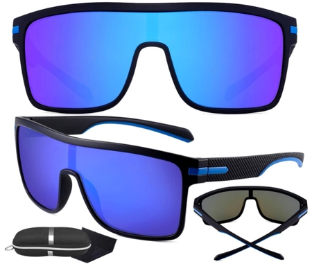 Ochelari de soare SLR polarizați mari pentru bărbați