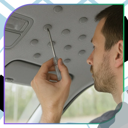 Kit reparatie captuseala auto 70 buc Nituri gri