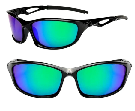 Ochelari sport polarizați pentru condus, camere SLR verzi universale