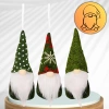 Gnom de Crăciun Moș Crăciun 15 cm Set de agățat Gnome de 3