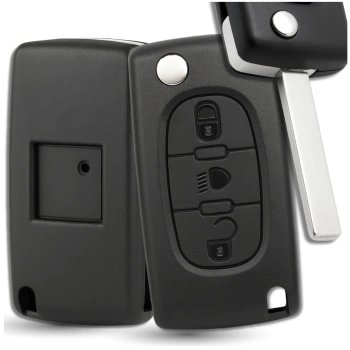 Capac cheie telecomanda 3 butoane Peugeot 207 307 308 407 Citroen C2 C3 C4