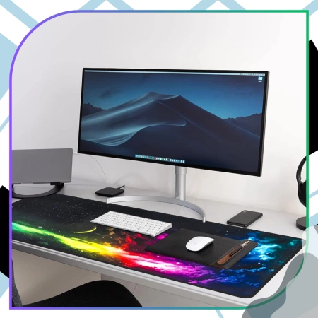 Covoraș mouse pentru birou 90x40 cm, covoraș de gaming, spațiu