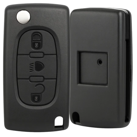Capac cheie telecomanda 3 butoane Peugeot 207 307 308 407 Citroen C2 C3 C4