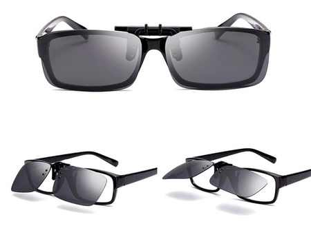 Ochelari de prescripție, OVERLAYS cu clips, pentru bărbați și femei, polarizați