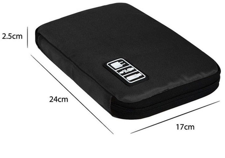 Organizator, husă pentru cablu, încărcător USB, husă de călătorie