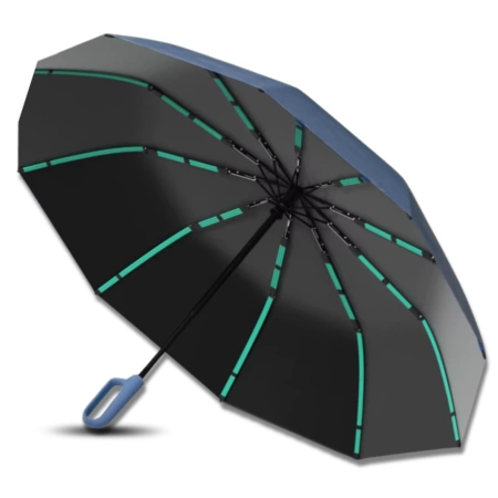 Umbrelă BLEUMARIN, umbrelă pliabilă automată ANTI-UV