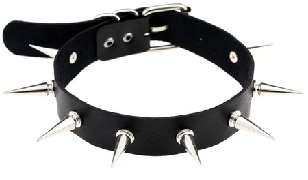 Cercei punk piele colier guler choker gotic