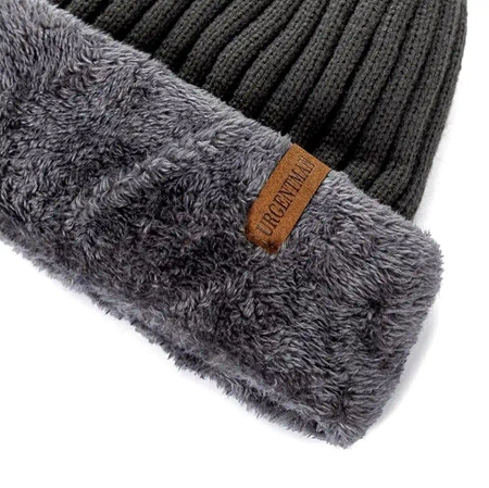 Căciulă unisex izolată de iarnă cu blană