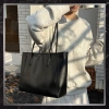 BAD&BAGS geanta shopper din piele de dama clasica neagra