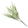 Flori artificiale albe 12 buchet decorativ lavandă