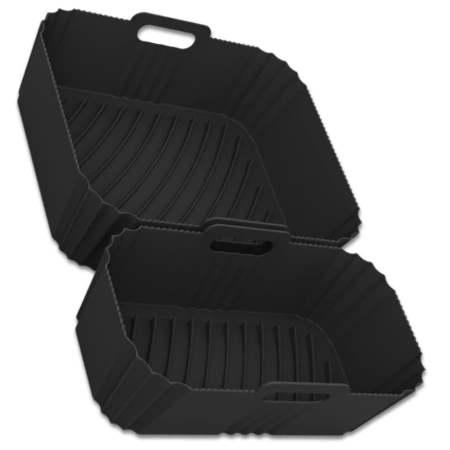 Inserție reutilizabilă din silicon pentru friteuza cu aer, formă de copt 2 buc.