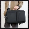 Rucsac negru pentru bagaj de mână de călătorie cu avionul USB BAD&BAGS rezistent la apă